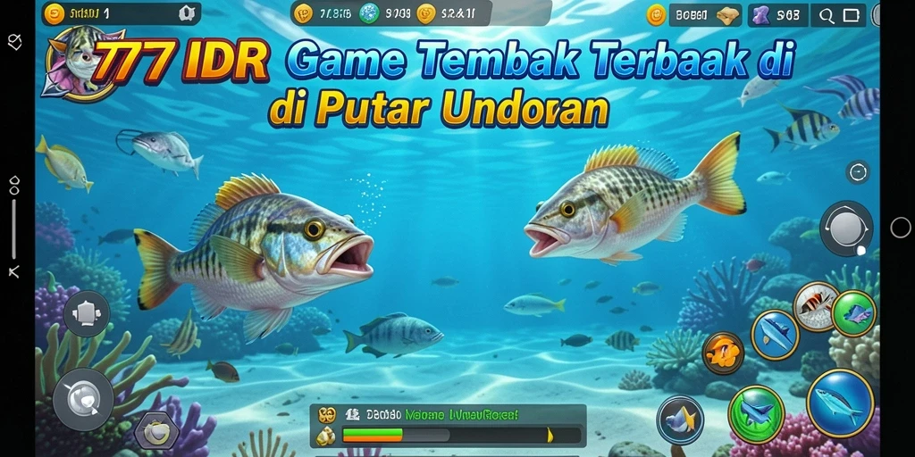 Gameplay seru menembak ikan di 777IDR.