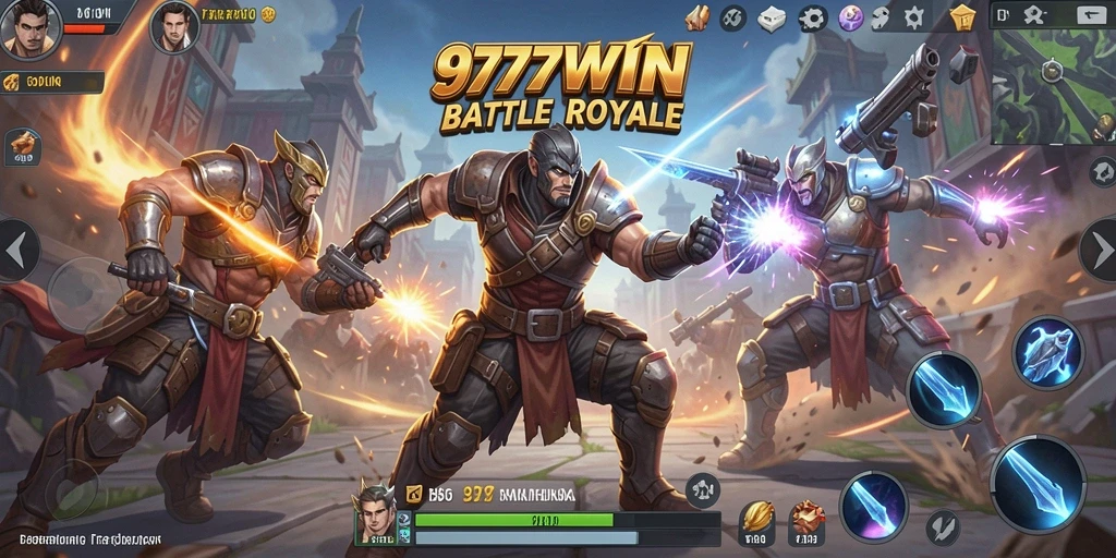 Gameplay seru di 9777WIN dengan pertarungan mendebarkan.